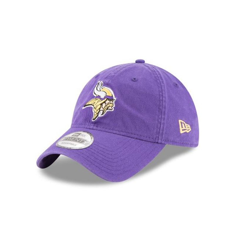 NFL Minnesota Vikings Core Classic 9Twenty Adjustable (UJF1674) - Purple New Era Caps